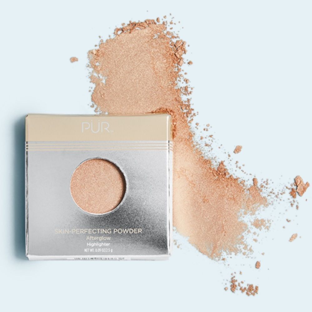 NIB PÜR Afterglow Mini Highlighting Skin Perfecting Powder